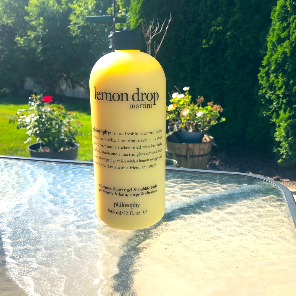 Philosophy Lemon Drop Martini Shampoo, Shower Gel & Bubble Bath - 32 oz.…